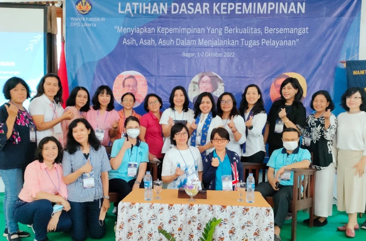 Peserta wilayah tangerang I dan persiapan yel-yel